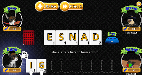 Screenshot image of Cat Word Poker game