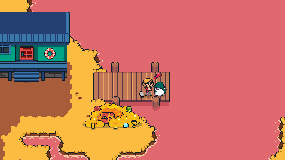 Screenshot image of Just Passing game