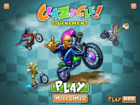 Screenshot image of Crazycle game