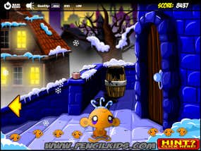Screenshot image of Monkey GO Happy - Xmas Time! game