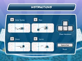 Screenshot image of Ice Hockey game