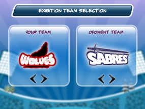 Screenshot image of Ice Hockey game