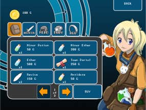 Screenshot image of Crystal Story game