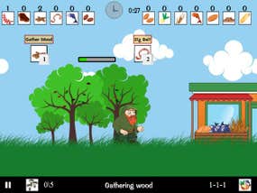 Screenshot image of Gnome Rises game