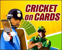 Cricket on Cards Poster image of Cricket on Cards game