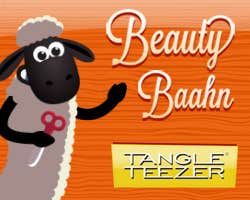 Poster image of Shaun the Sheep's Beauty Baahn game