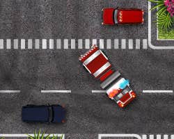 Poster image of Fire Trucks Driver game