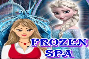 Screenshot image of Frozen Spa game