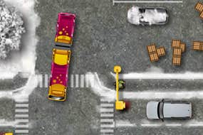 Screenshot image of Winter Bus Driver game