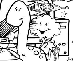 Poster image of Doodle Dino Bowl game