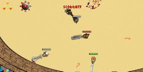 Screenshot image of GLADIATOR GUTS game