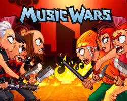 Music Wars Poster image of Music Wars game