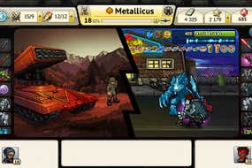 Screenshot image of Music Wars game