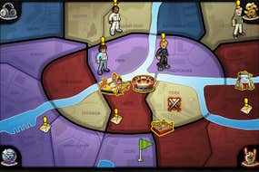 Screenshot image of Music Wars game