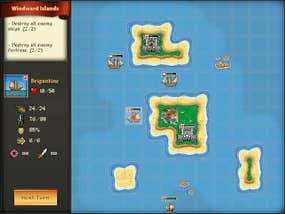 Screenshot image of Battle Sails game