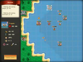 Screenshot image of Battle Sails game