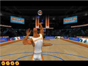 Screenshot image of Basketball Jam Shots game