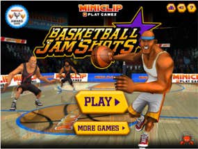 Screenshot image of Basketball Jam Shots game