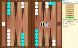 Poster image of Dio backgammon game