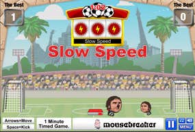 Screenshot image of Sports Heads Challenges game