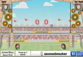Screenshot image of Sports Heads Challenges game