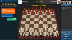 Screenshot image of SparkChess game