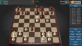 Screenshot image of SparkChess game