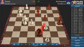Screenshot image of SparkChess game
