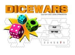 Dice Wars Poster image of Dice Wars game