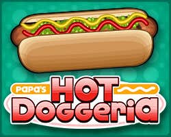 Papa's Hot Doggeria Poster image of Papa's Hot Doggeria game