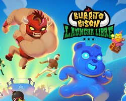 Burrito Bison: Launcha Libre Poster image of Burrito Bison: Launcha Libre game