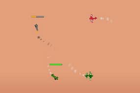 Screenshot image of WW2 dogfight, age of Warplane game