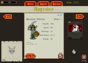 Screenshot image of Necronator game