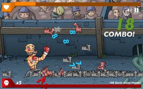 Screenshot image of Super Duck Punch! game