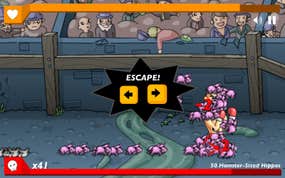 Screenshot image of Super Duck Punch! game