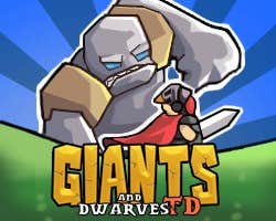 Poster image of Giants and Dwarves TD game