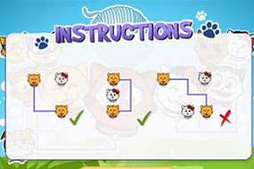 Screenshot image of Cat Connection game