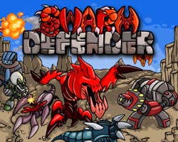Swarm Defender Poster image of Swarm Defender game