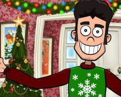 Jerry's Merry Christmas Poster image of Jerry's Merry Christmas game