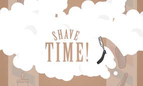 Screenshot image of Shave Time! game