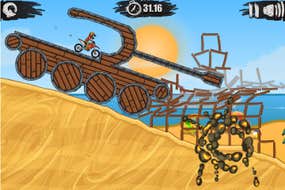 Screenshot image of Moto x3m game