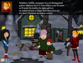 Screenshot image of A Christmas Blackout game