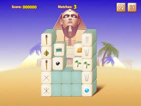 Screenshot image of Jolly Jong - Sands of Egypt game