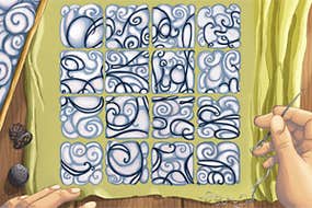 Screenshot image of a Grain of Truth game