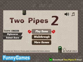 Screenshot image of Two Pipes 2 game
