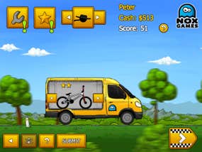 Screenshot image of Stickman Freestyle BMX game