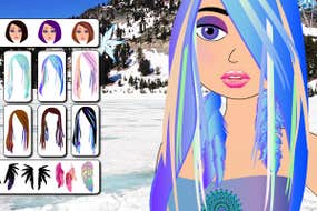 Screenshot image of Jenni Styles Dress Up game
