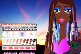 Screenshot image of Jenni Styles Dress Up game