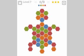 Screenshot image of Hexad game