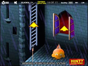 Screenshot image of Monkey'GO'Happy The Castle game